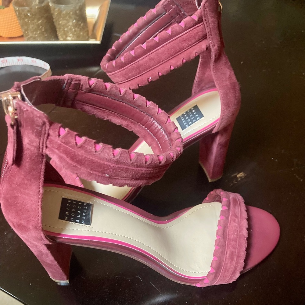 WHBM Nathalie heels size 8 1/2
